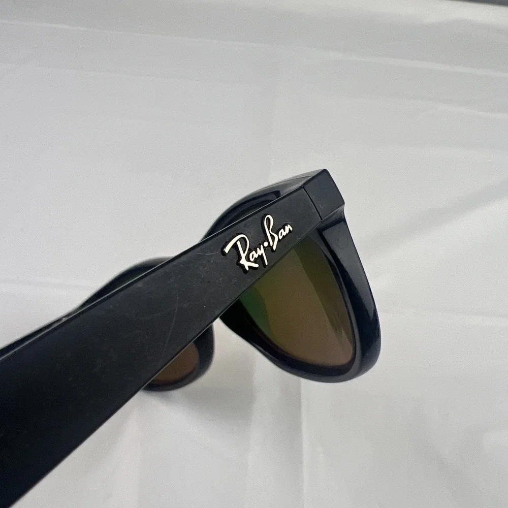 RAY-BAN JR RJ9062S 7013/71 Black Matte 48-16-125 Sunglasses FRAMES ONLY